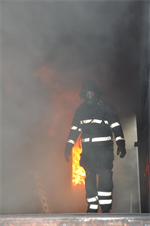 Realistisch Oefenen Fire Flash Blusgroep Burgum